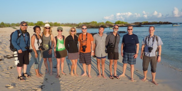 Part of the fabulous group from the Galapagos