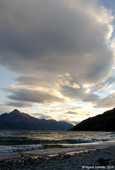 Queenstown at dusk