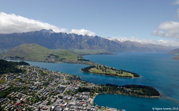 View over Queenstown