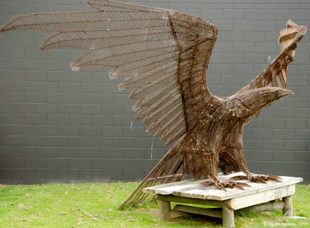 Bird Sculpture - Glenorchy Cafe