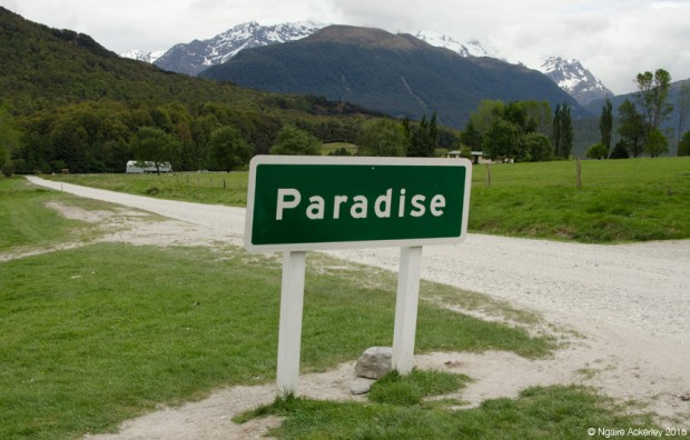 Sign to Paradise, NZ