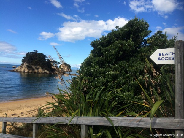 Beach access to Little Kaiteriteri