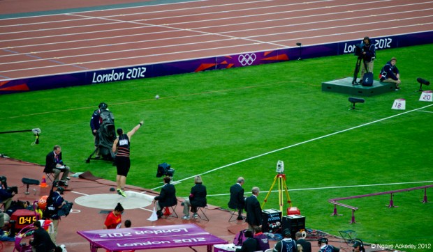 London Olympics Shot Put Final - Valerie Adams