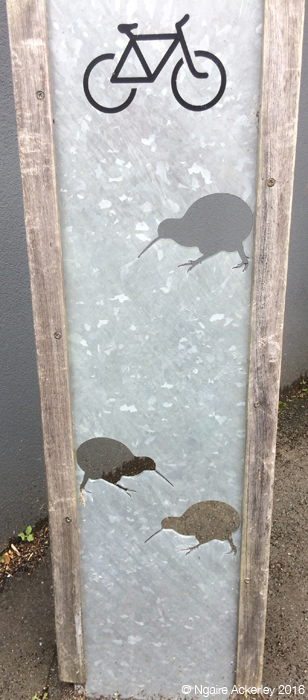 Cycle Stand, Zealandia, Wellington