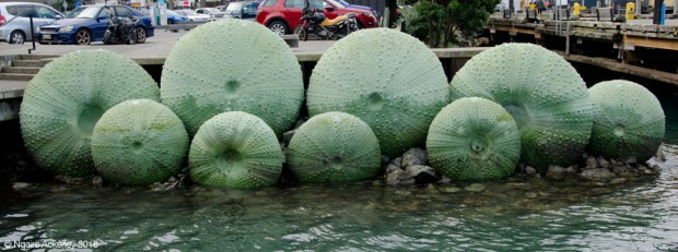 Kina sculpture, Wellington