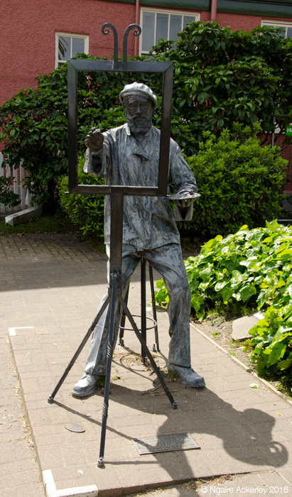 Charles Meryon sculpture