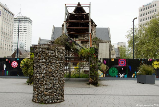 Christchurch Cathedral - possibly the hardest building to see