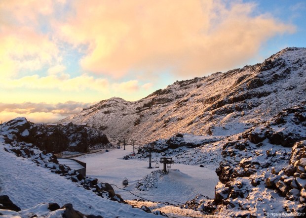 Happy Valley view, prior to heading up to the next mountain