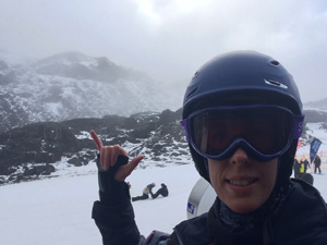 Learning to snowboard