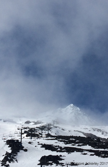 Hazy clouds coming through