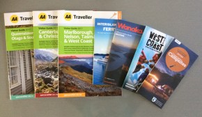 Travel information brochures