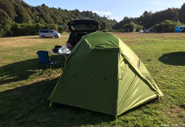 My lovely campsite for the night
