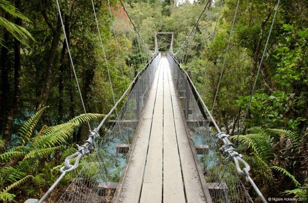 Hokitika Gorge swingbridge