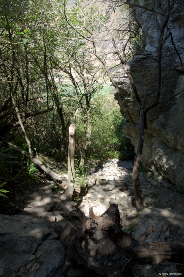 Walking down the Western Route