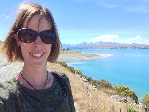 Me at Lake Pukaki