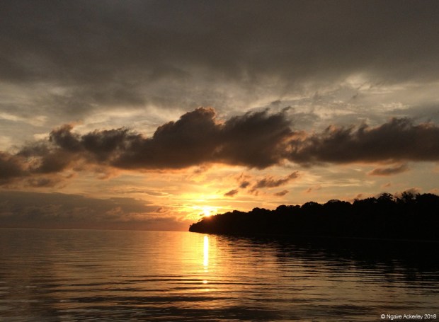 Sunset, Pulau Tiga, Borneo